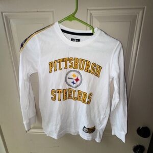 White Long Sleeve Pittsburgh Steelers